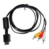 Cable De Audio Y Video Rca Para Ps1 Ps2 Ps3