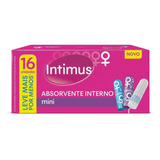 Intimus Absorvente Interno Mini Com 16 Unidades