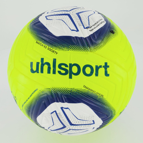 Bola De Society Uhlsport Match R2 Cor Amarelo