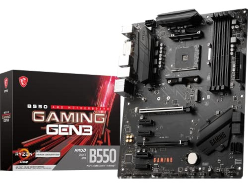 Msi B550 Gaming Gen3 Placa Base Para Juegos (amd Am4, Ddr4, 