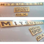 Kit Emblemas Montero Sport Glx Mitsubishi Galant