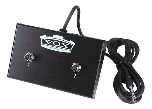 Pedal Footswitch Vox Vfs-2  P/ Amplificador 2 Canales Oferta