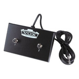 Pedal Footswitch Vox Vfs-2 Para Amplificador 2 Canales Color Negro
