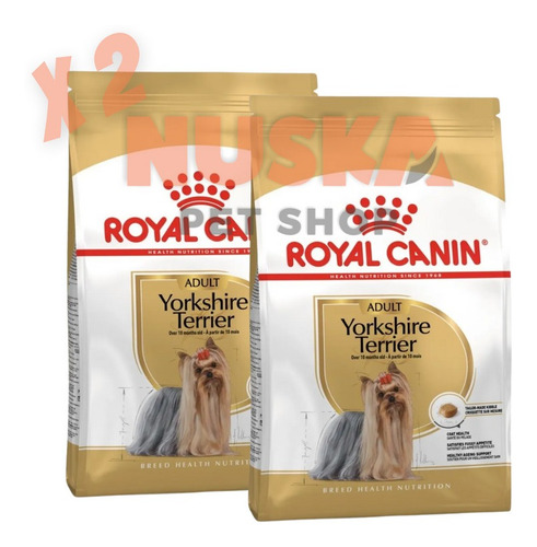 Royal Canin Yorkshire Terrier Adulto 3 Kg X 2 Unidades Perro