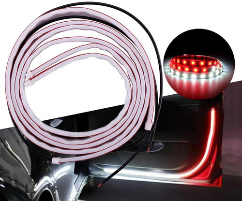 Par Tiras Led Luces Puerta Auto Coche Camioneta Advertencia