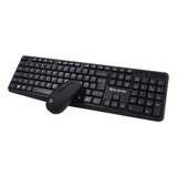 Kit Teclado E Mouse Sem Fio Bmtw01 Bluecase Cor Do Mouse Preto Cor Do Teclado Preto