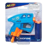 Nerf Nanofire Pistola Lanzadora Azul Con 3 Dardos - Hasbro 