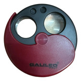 Lupa De Bolsillo Rotativa 8 Aumentos Galileo Ml-7526