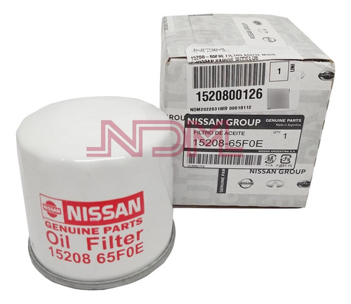 Filtro Aceite Motor  Nissan X-trail 08-15  2.5 Iny 1 Aba0 Foto 3