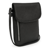 Portacelular Mujer Cuero Bandolera Bolsito Mini Bag Briganti