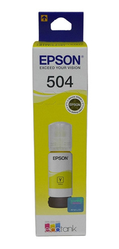 Tinta 504 Original Para Epson L4150 L4160 L6161 L6171 L6191