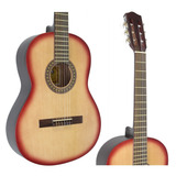 Guitarra Gracia M1 Criolla Clásica Esfumada Tamaño Adulto