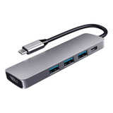 Hub Adaptador Usb C Tipo C Type C Hdmi Multipuerto Universal