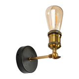 Apliqué Lámpara Decorativa Diseño Industrial Porta E-27 Luz