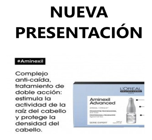 Caja Ampolletas L'oreal Aminexil Advanc - mL a $337