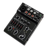 Consola Mixer 3 Canales Usb Carver Pro 3-usb