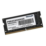 Memoria Note Ddr4 32gb 2666mhz - Patriot- Pc4-21300 Cl19 N/f