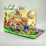 Vinilo Skin Para Lap Top Crash Super Mario Bros Sonic