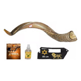 Shofar De Chifre Antílope -importado De Israel + Brinde #xl1