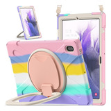 Silicona+pc Tablet Case For Samsung Galaxy Tab S7 Fe T7