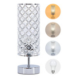 Crystal Table Lamp With 3 Color Temperatures 3000k/4000k/500