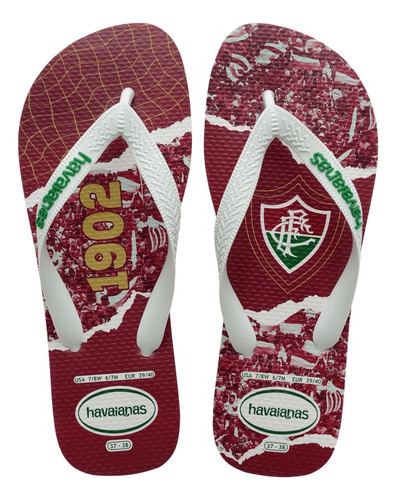 Chinelo Havaianas Top Times Futebol Original