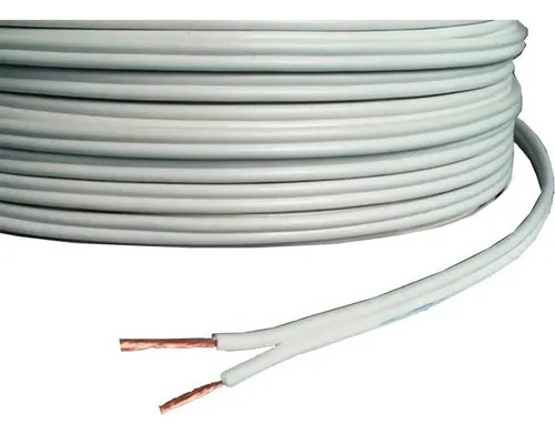 Cable Bipolar 2x1 Mm Blanco X 100 Mts