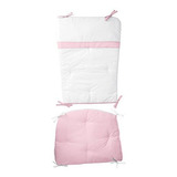 Baby Doll Ropa De Cama Mecedora Cojin Pad Set Rosa