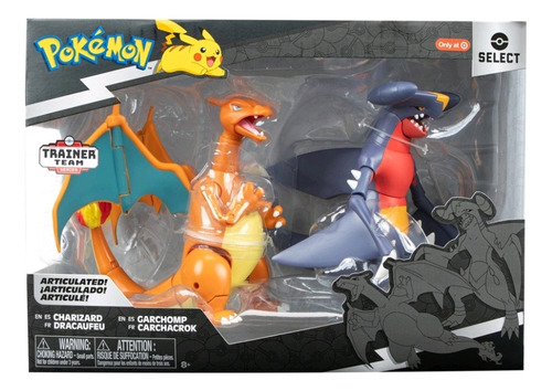 Pokemon Garchom Y Charizard Select Exclusivo Target