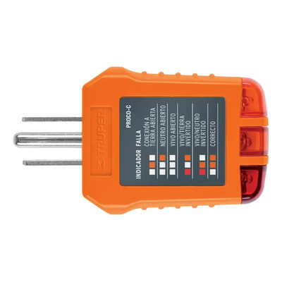 Probador De Tomacorriente, Corriente Alterna, Truper 17241 | MercadoLibre