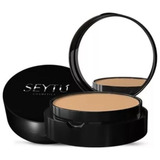 Seytu Maquillaje Polvo Compacto 2 En 1  A Prueba De Agua.