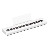 Piano Digital Yamaha Portatil P-225wh P225 Branco