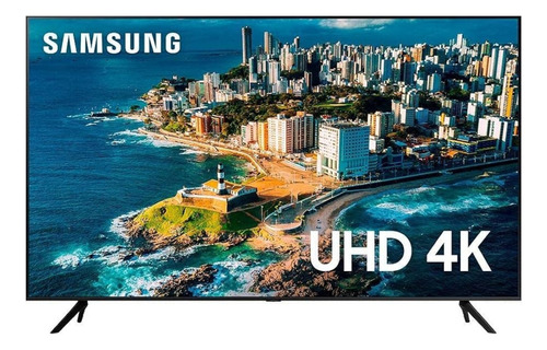 Smart Tv 55'' 4k Uhd 55 Cu7700 2023 Preta Samsung+ Brinde