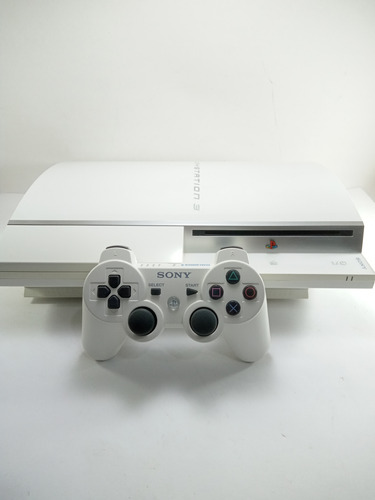 Playstation 3 Ps3 Fat Branco Japonês Ceramic White Cechl00 