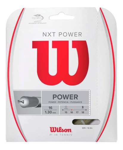 Juego De Cuerdas Wilson Nxt Power, 1,30 Mm, Color: Champán