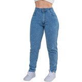 Calça Jeans Feminina Slim Com Cintura Alta Promoção