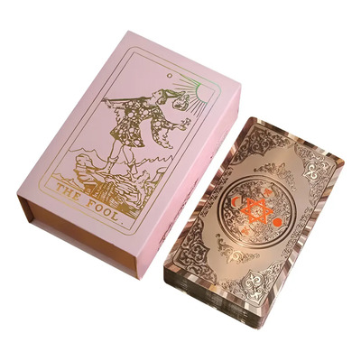 Clásico Werther Rosa De Oro Cartas Del Tarot