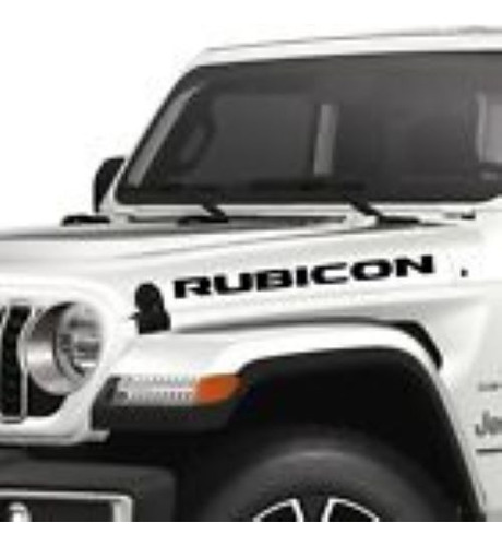 Set 2 Sticker Calcamonia De Vinil Jeep Wrangler  Rubicon 