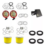 Kit 2arrancador 2piston 2anillos 4retenes 2filtros 1pfgx390 