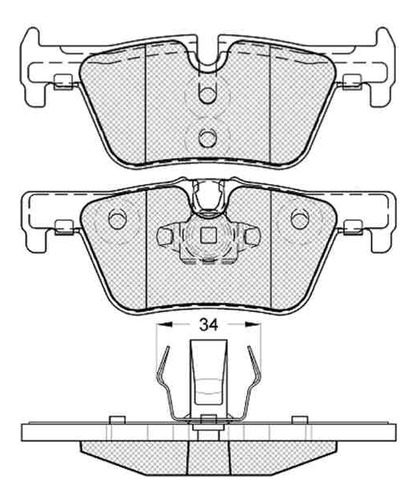 Pastillas Freno Para Bmw Serie 1 114-116-118-120-125 I 10/ Foto 3
