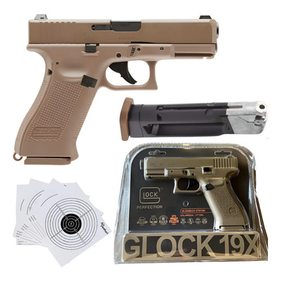 Umarex Glock 19x Coyote Co2 Bbs 4.5mm Blowback Xchws C Arena 4.5 Mm | Meses sin interés
