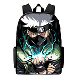 Bolsa Masculina Feminina Mochila Personagens Animados Naruto Desenho Do Tecido M01