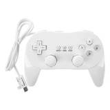 A Controlador De Juego Con Cable Clásico Para Nintendo Wii