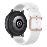 Pulseira 20mm Moderna V2 Compatível Com Galaxy Watch 3 41mm Cor Branco