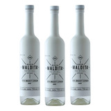 Pack De Mezcal Joven 100% Agua Maldita Etiq. Bca. 750ml - 3u