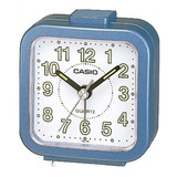 Reloj Despertador Casio Tq-141 Snooze Agente Oficial Caba, 2 Años, !! Color Azul