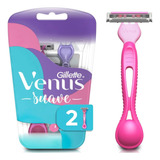 Gillette Venus Suave Aparelhos De Depilação Descartável 2 Un