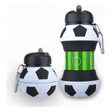 Botella Balon Plegable Para Agua Deporte Futbol Soccer