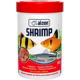 Alcon Shrimp Alimento Completo Peixes Pequenos Flocos 50g