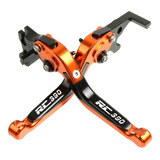 Para Mango De Embrague De Freno Retráctil Plegable Ktm Rc390